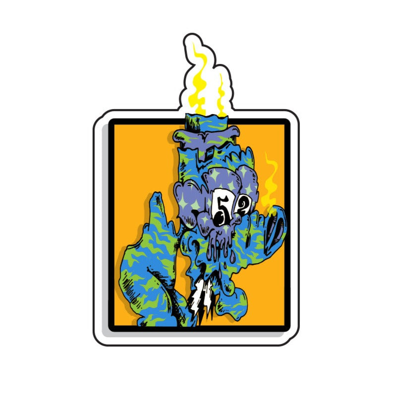 TY x Hijinx Face Melter Sticker