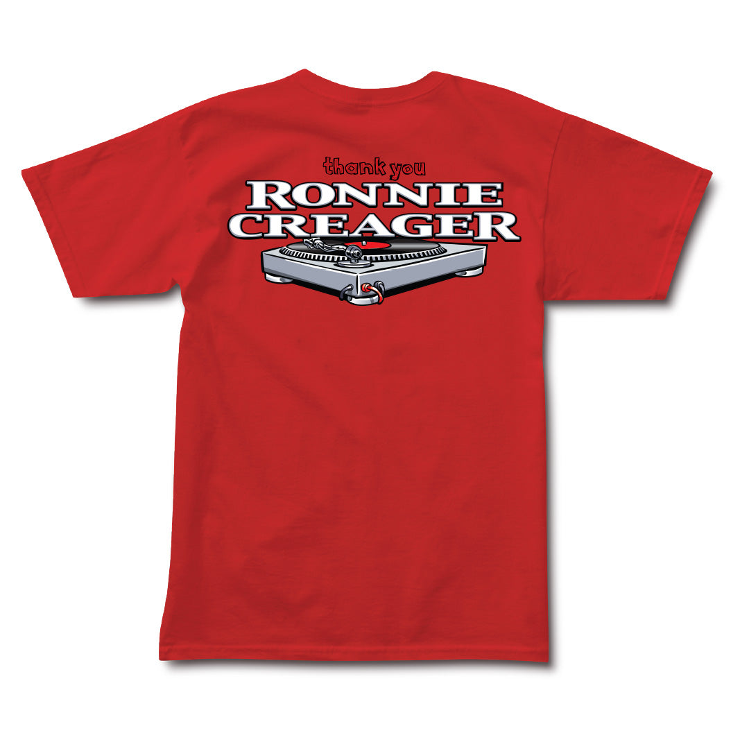 Thank You x Ronnie Creager Turntable Tee