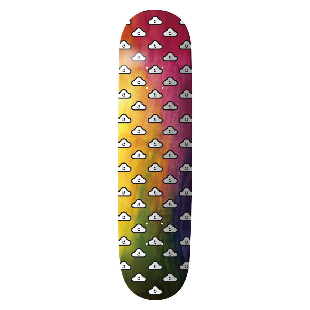 Tie Dye Woodgrain Good Clouds Deck