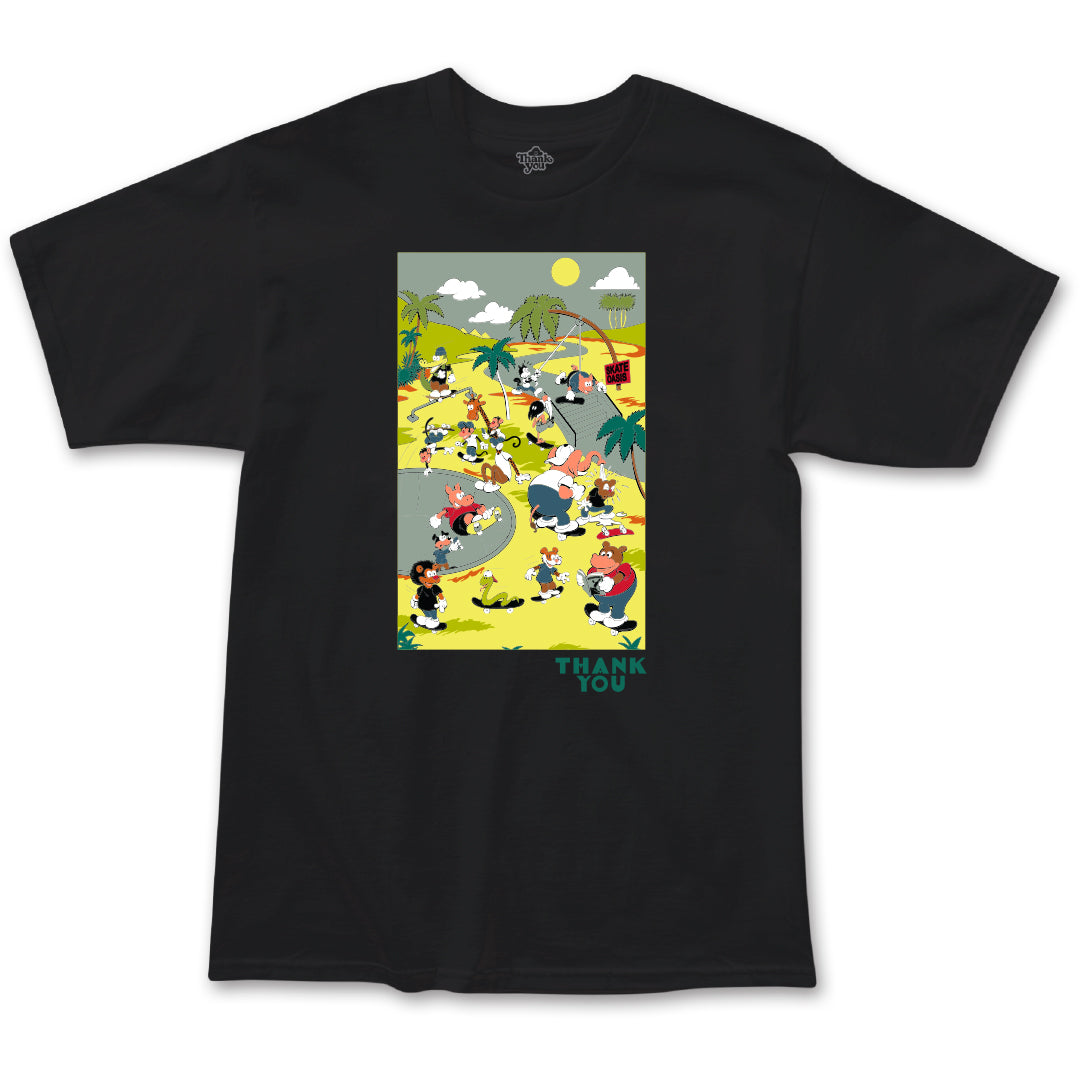 Skate Oasis Animals S/S Tee