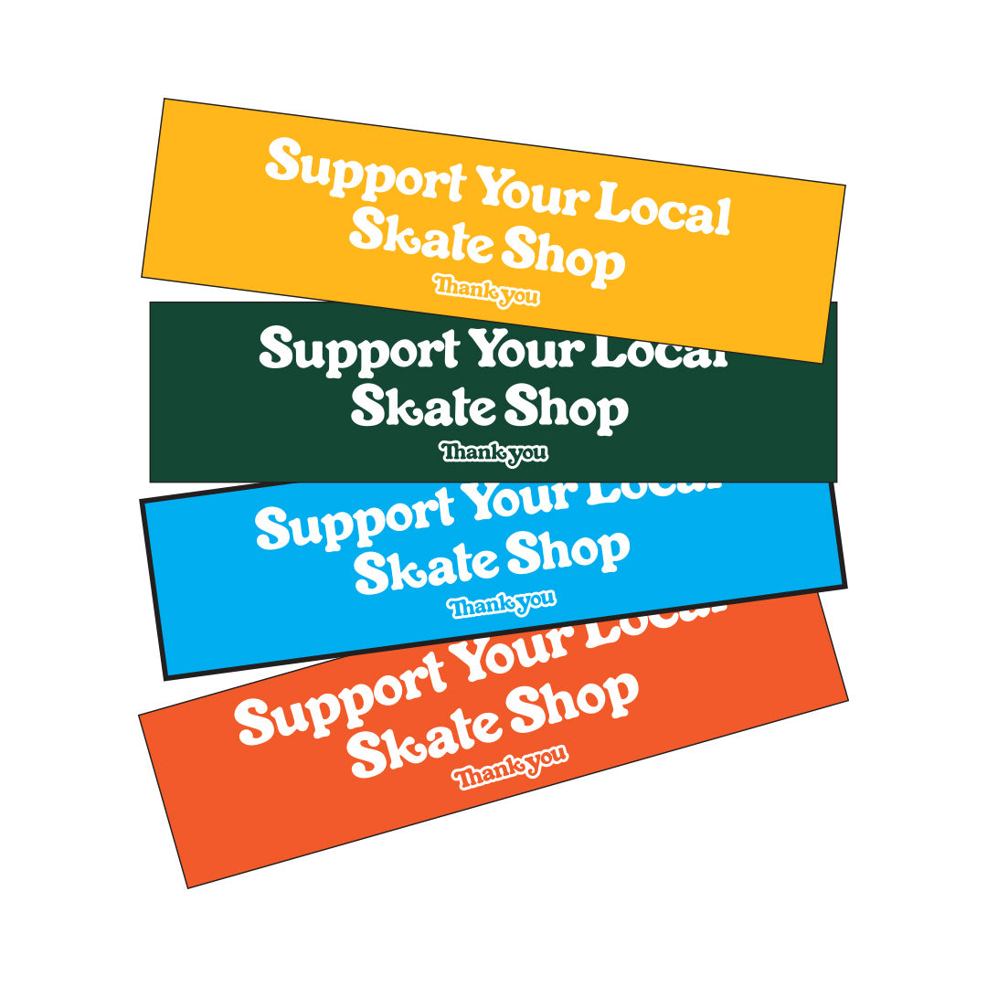 Support Bumper Sticker – Thank You Skateboards