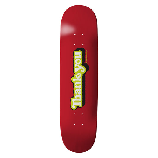 Thank You Center Logo Deck