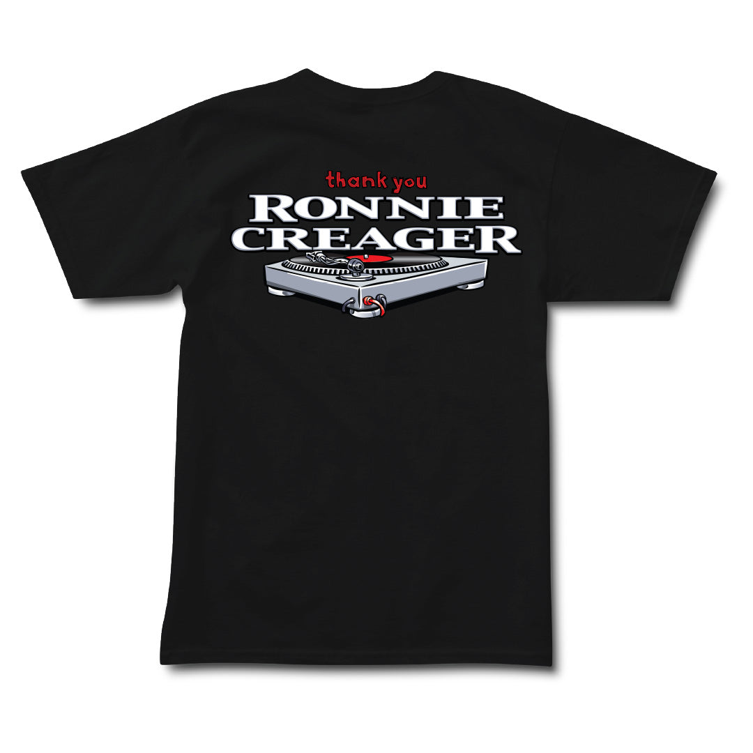 Thank You x Ronnie Creager Turntable Tee