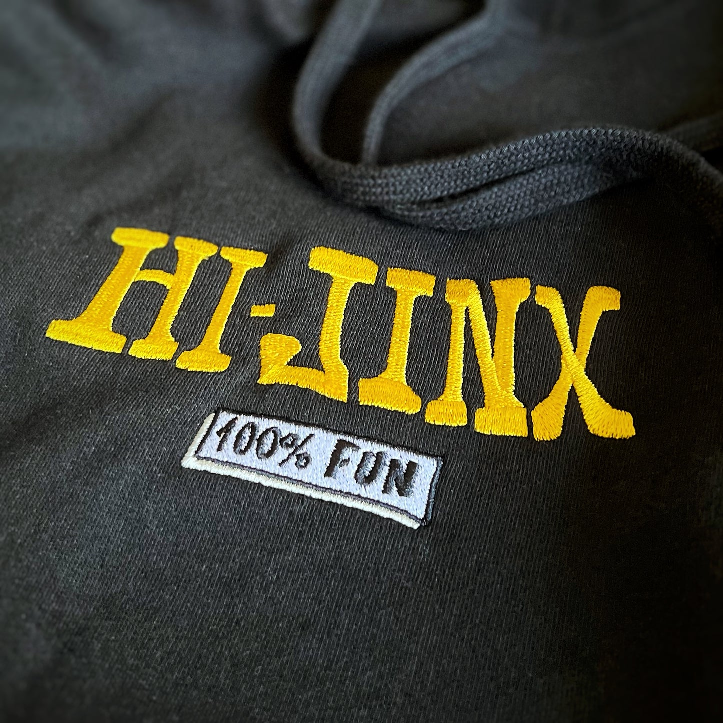 Thank You x Hijinx Face Melter Embroidered Hoodie