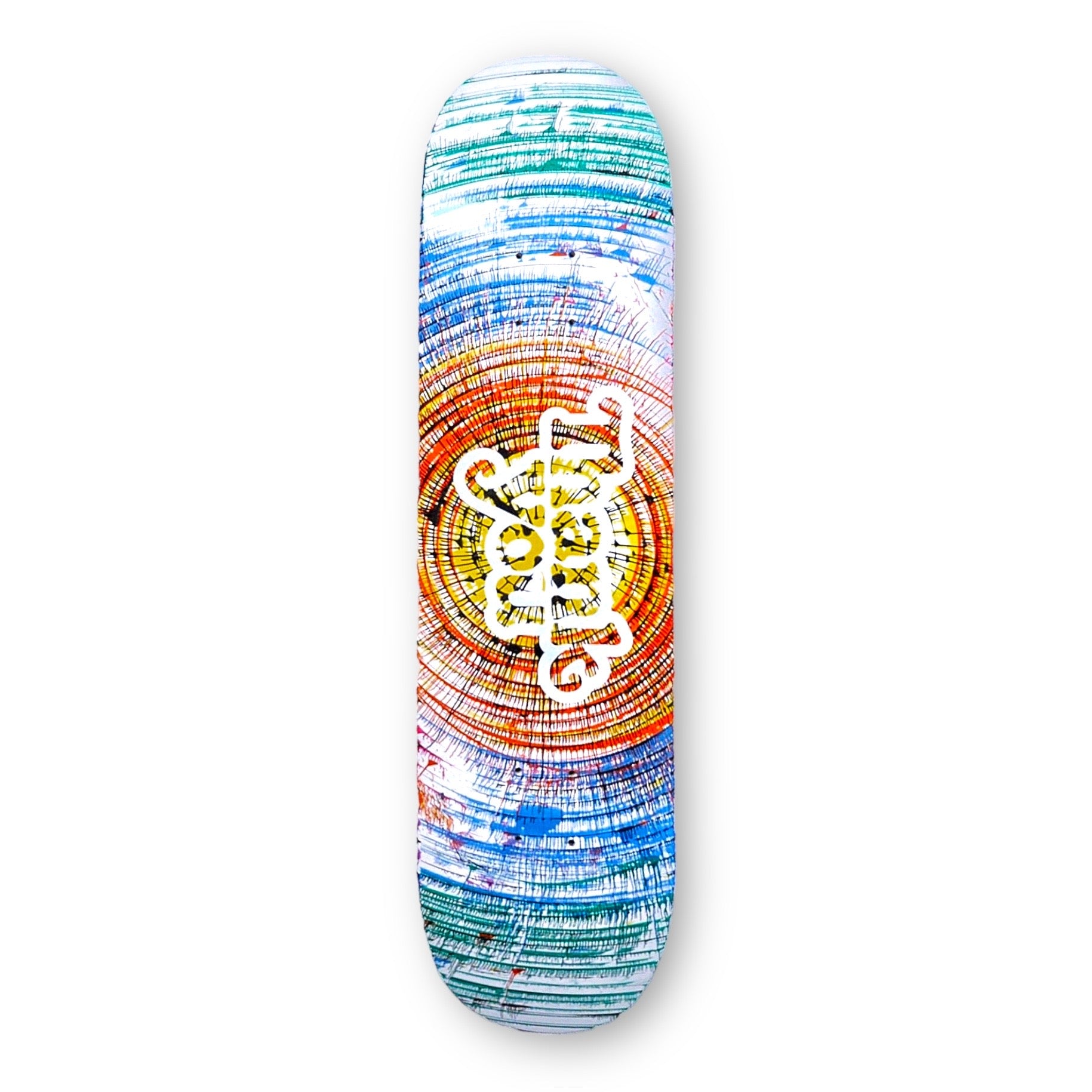 Thank You Spin Paint Deck – Thank You Skateboards