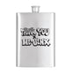 Thank You X Hijinx Stainless Steel Flask