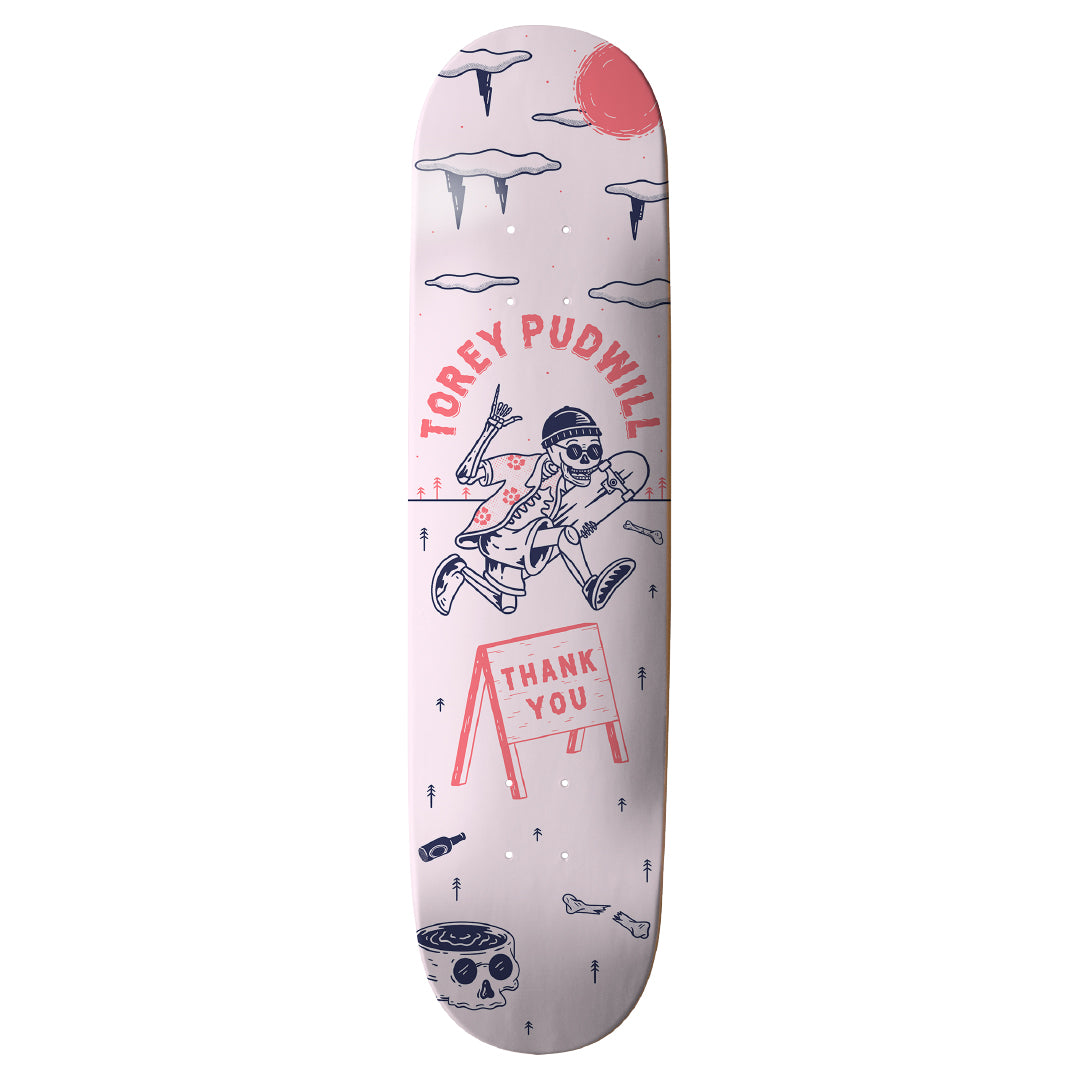 Torey Pudwill Zapped Deck